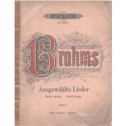 Ausgewählte lieder / lieder choisis- select song / bande II