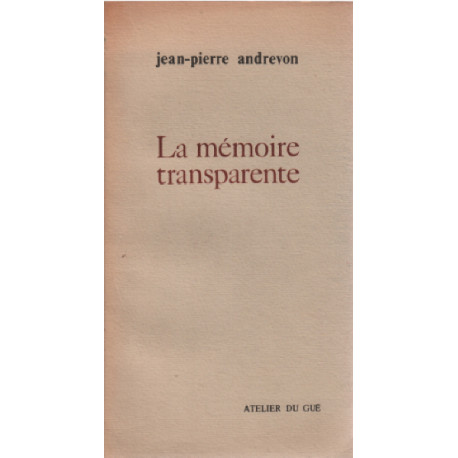 La mémoire transparente