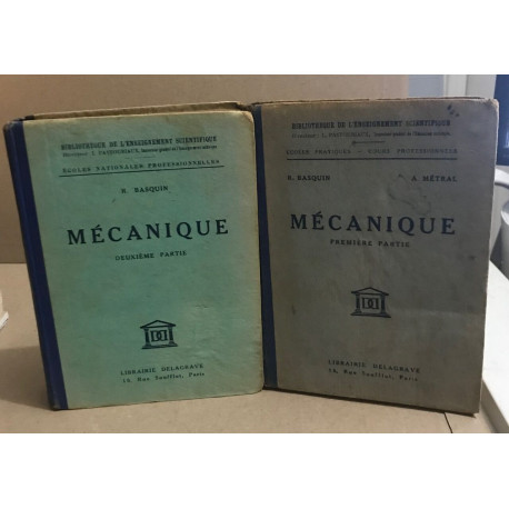 Mécanique / 2 tomes