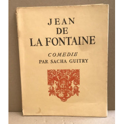 Jean de la Fontaine / comédie / exemplaire numéroté382/1250 sur...