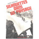 Silhouettes dans un paysage