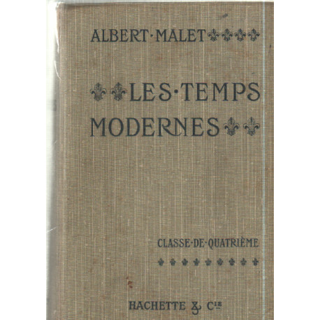 Les temps modernes / classe de quatrième