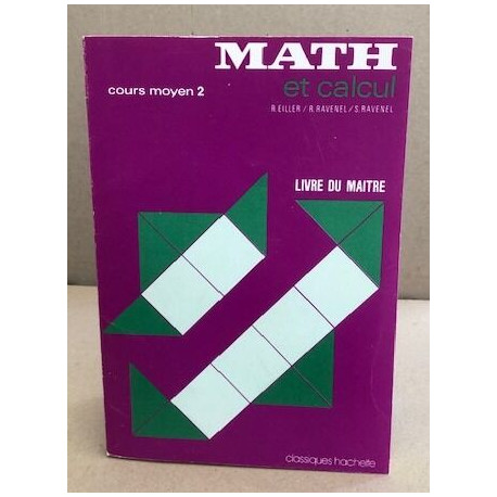 Math et calcul / cour moyen 2 / livre du maitre