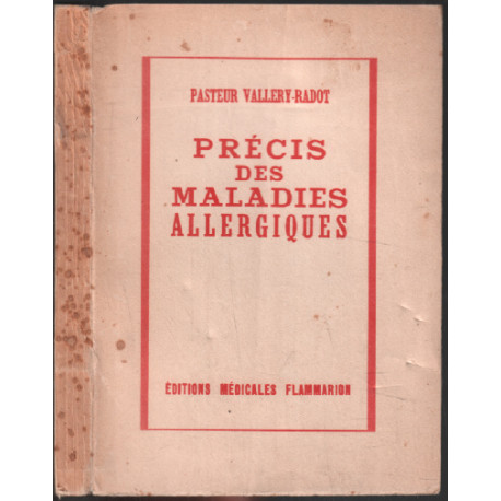 Précis des maladies allergiques