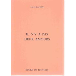 Ecole de lecture.. "Il n'y a pas deux amours"