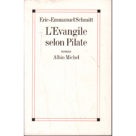 L'Evangile selon Pilate