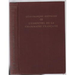 L'essentiel de la grammaire fracnaise