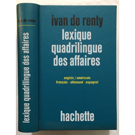 Lexique quadrilingue des affaires