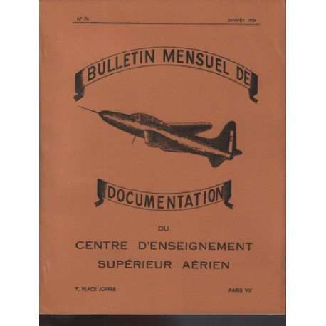 Bulletin mensuel de documentation du centre d'enseignement...
