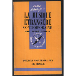La musique étrangère contemporaine