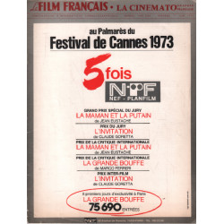 Le film francais n° 1490 / festival de cannes 1973