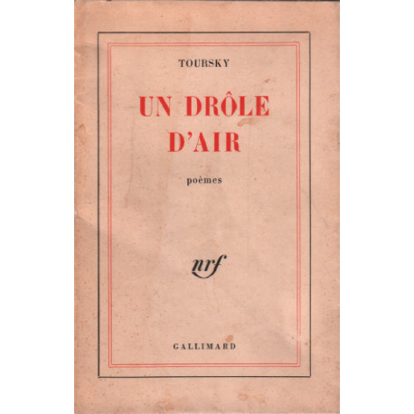 Un drole d'air / EO numéroté