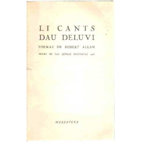 Li cants dau deluvi