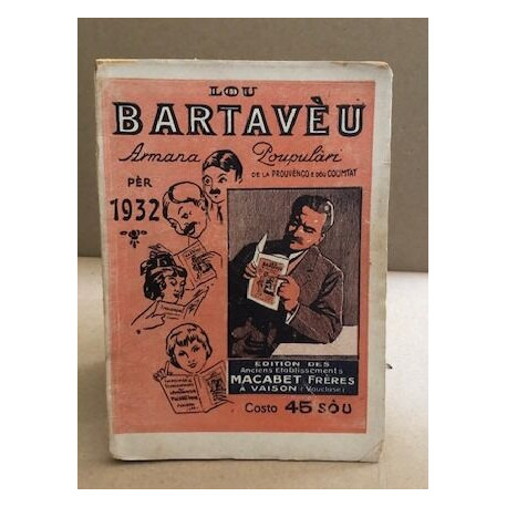 Lou Bartavèu. Armana Populari per 1932