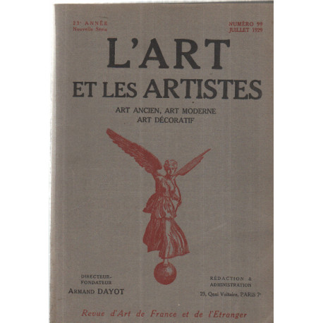 L'art et les artistes n°99