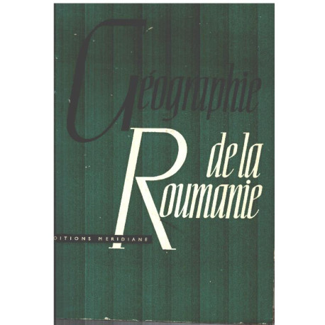 Geographie de la roumanie