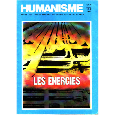Revue humanisme n° 138-139 / les energies