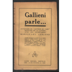 Gallieni parle ... (1920)
