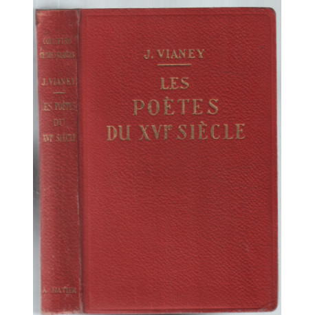 Les poètes du XVIe siècle