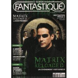 l'écran fantastique / Revue cinéma n° 232 / matrix reloaded x men...