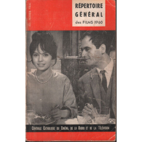 Répertoire genéral des films 1960