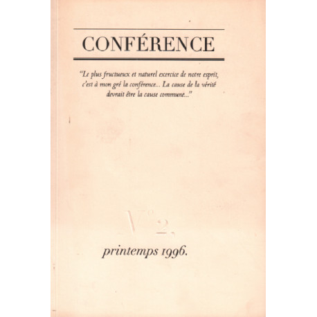 Conférence