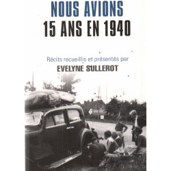 Nous avions 15 ans en 1940