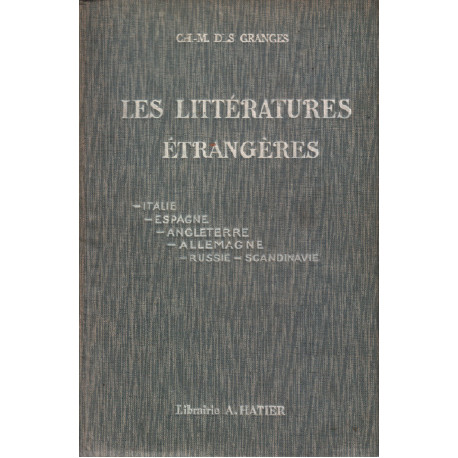 Les littératures étrangères