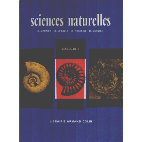 Sciences naturelles / classe de 4°