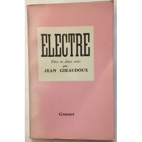 Electre : pièce en 2 actes