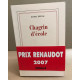 Chagrin d'école - Prix Renaudot 2007