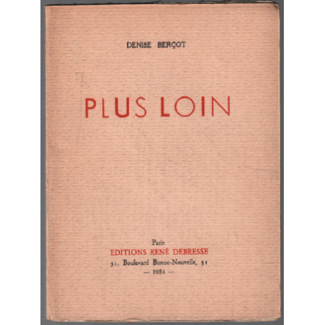 Plus loin