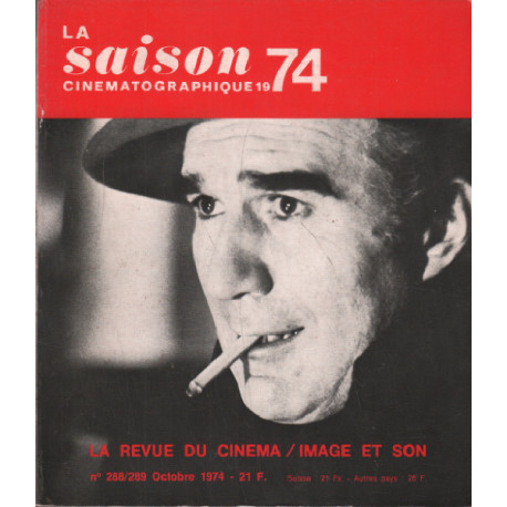 La revue du cinéma n° 288-289