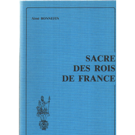 Sacre des rois de france
