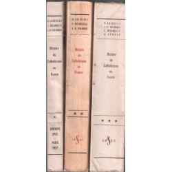 Histoire du catholicisme en france / 3 tomes