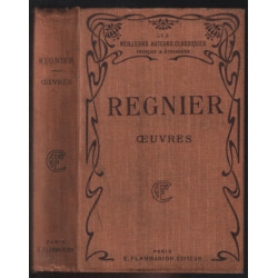 Oeuvres complètes de Régnier ( avec préface notes et glossaire)