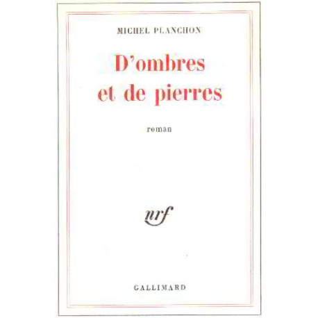D'ombres et de pierres /EO numerotée