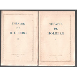Théatre de holberg / en 2 tomes ( 22 comédies traduites du danois )