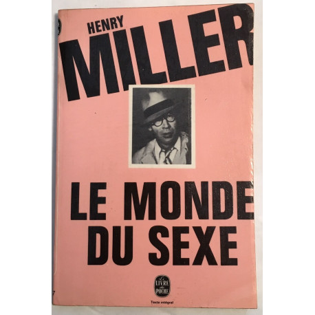 Le monde du sexe