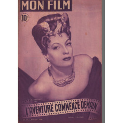 L'aventure commence demain / revue mon film n° 113 isa miranda