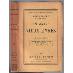 En marge des vieux livres (première série)