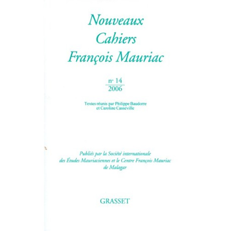 Nouveaux Cahiers François Mauriac N 14