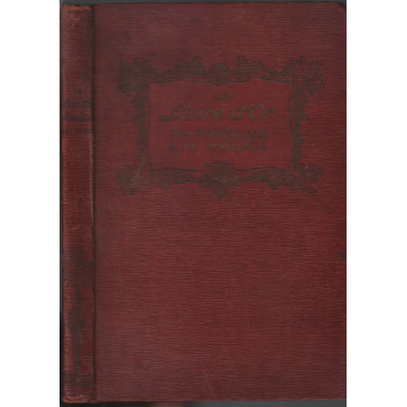 Le livre d'or des fiancailles et du mariage