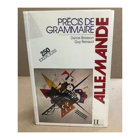 Precis de Grammaire Allemande