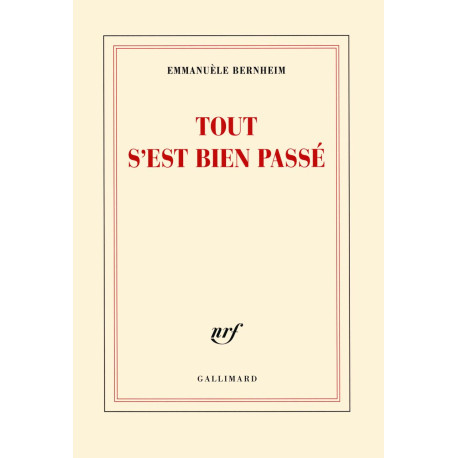 Tout s'est bien passé