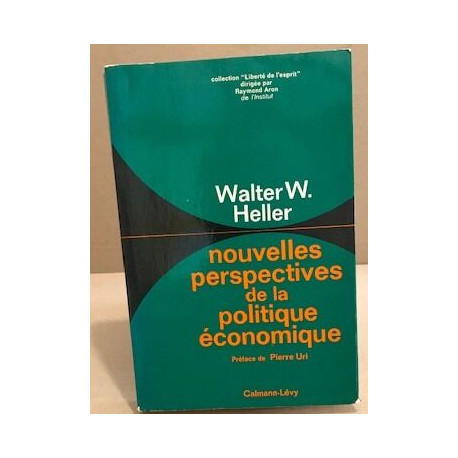 Nouvelles perspectives de la politique économique