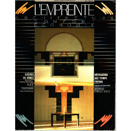 Revue d'architecture l'empreinte n° 4