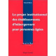 Le Projet Institutionnel Des Établissements D'hébergement Pour...