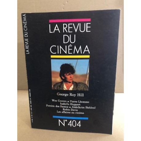 La revue du cinéma cine scoop n° 404