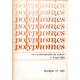 Revue trimestrielle de poesie polyphonies n° 9 / musique et voix